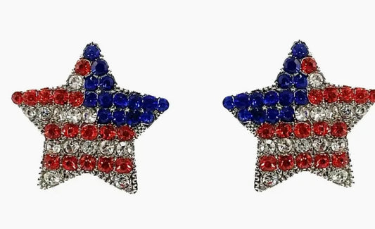 253  Star Clip Earrings