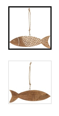 182  Hanging Dotted Fish Small