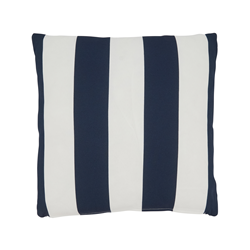 174  Navy Stripe Pillow