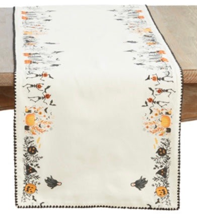 174  Halloween Town Runner 16 x 72