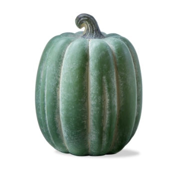187  Green Ceramic Pumpkin