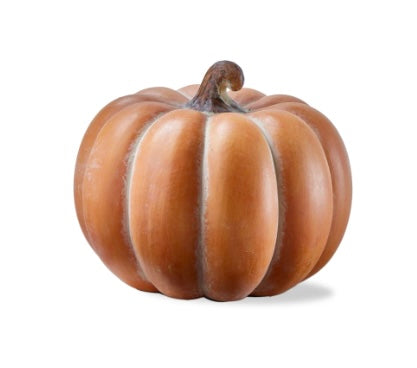 187  Orange Ceramic Pumpkin