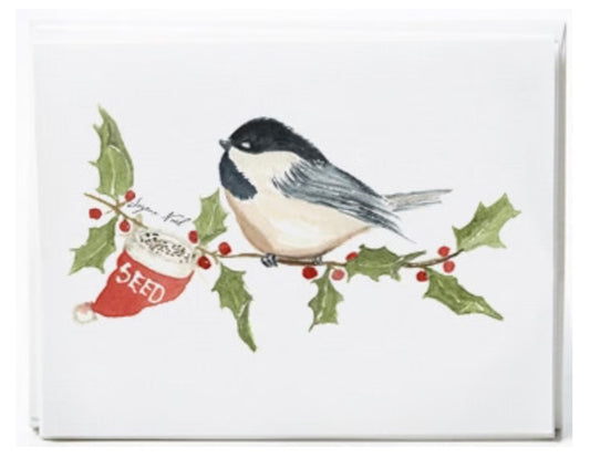 159  Christmas Chickadee