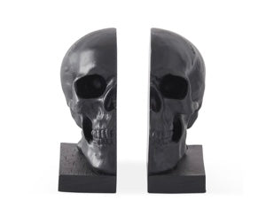 225  Skull Bookends