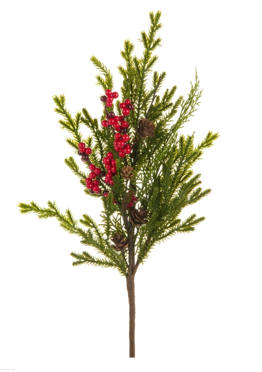 149  Berry & Greenery Spray