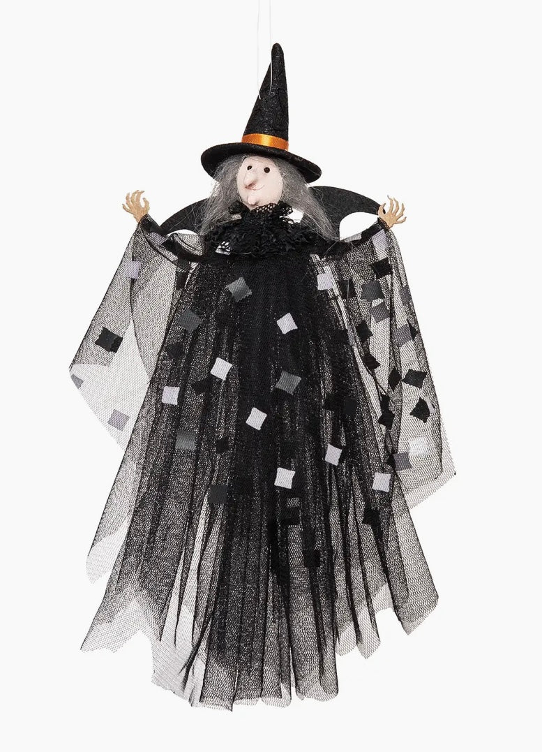 194  Witch Ornament