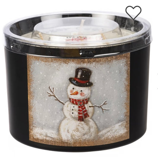 249  Snowman Candle
