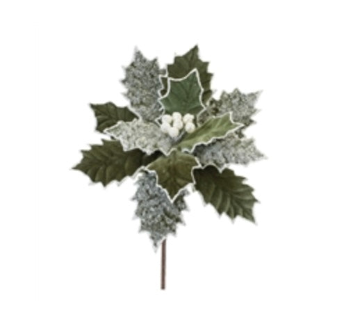 166  Poinsettia Stem Green