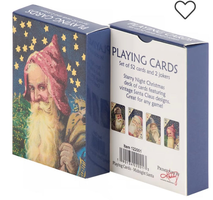 249  Santa Playing Cards