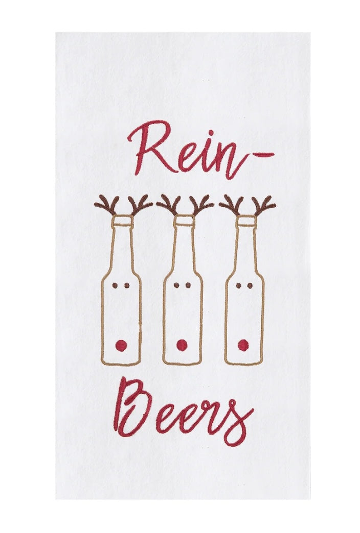 194  Rein Beer Flower Sack Towels