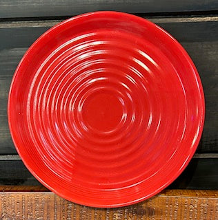 188. Red Salad Plate