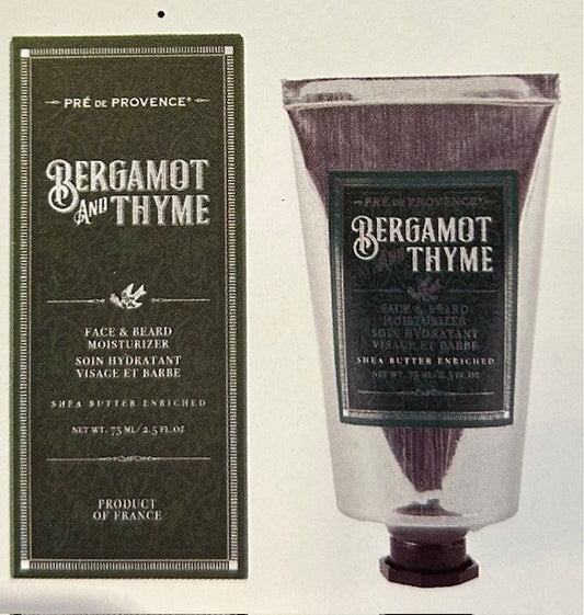 250 Bergamot & Thyme Face and Beard Moisturizer
