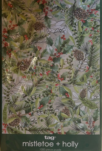 187  Mistletoe and Holly Puzzle