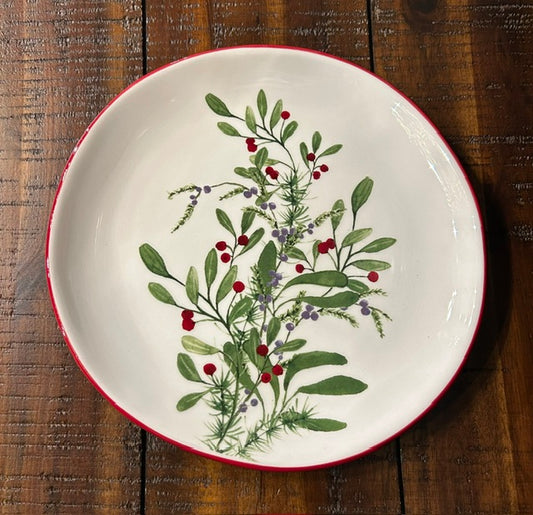 187 Winter Berries Salad Plate
