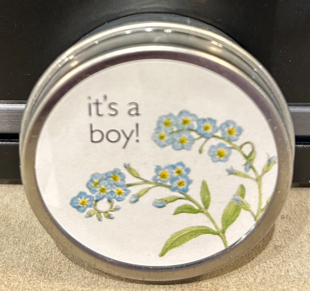 139. Its A Boy Seed Tin