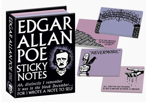 256  Edgar Allan Poe Sticky Notes