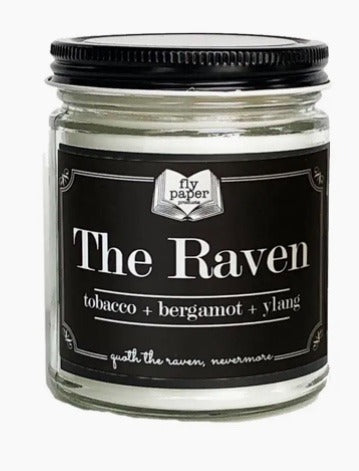 125. Poe Raven Candle