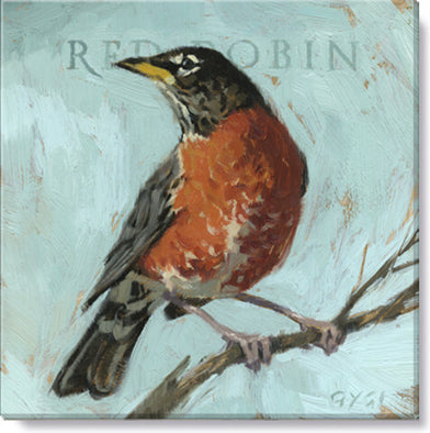 227.  Robin Giclee 5 x 5