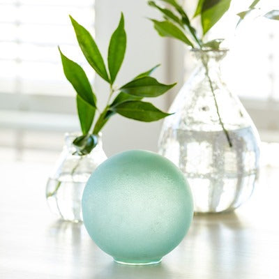 104. Sea Glass Orb Sm