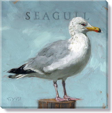 227. Seagull Giclee 5 x 5