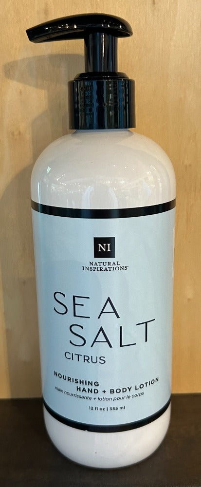 130.  Natural Inspiration Sea Salt Hand and Body Lotion