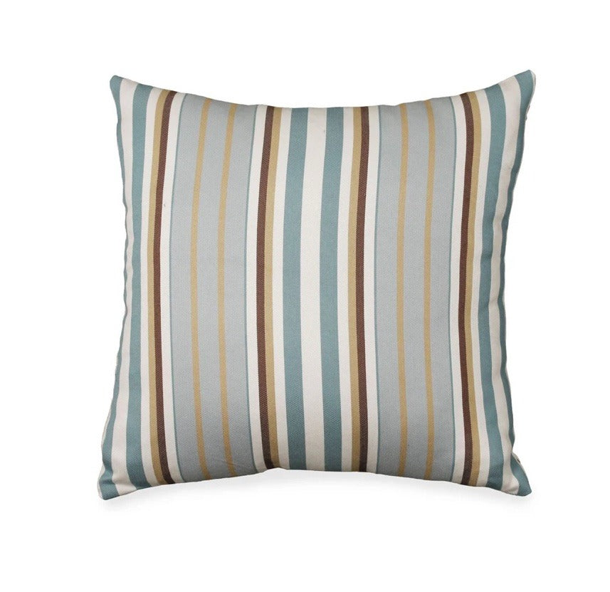 106. Blue Stripe Pillow