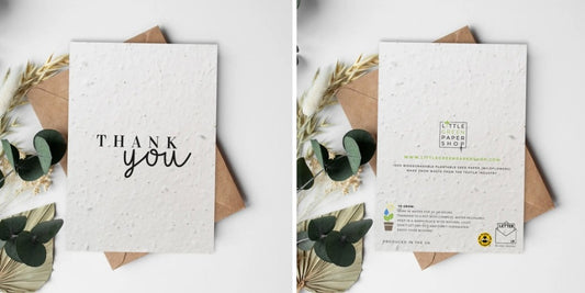 135  Thank you seed card