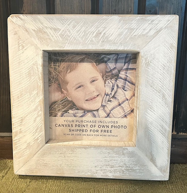202  White Frame 12 x 12