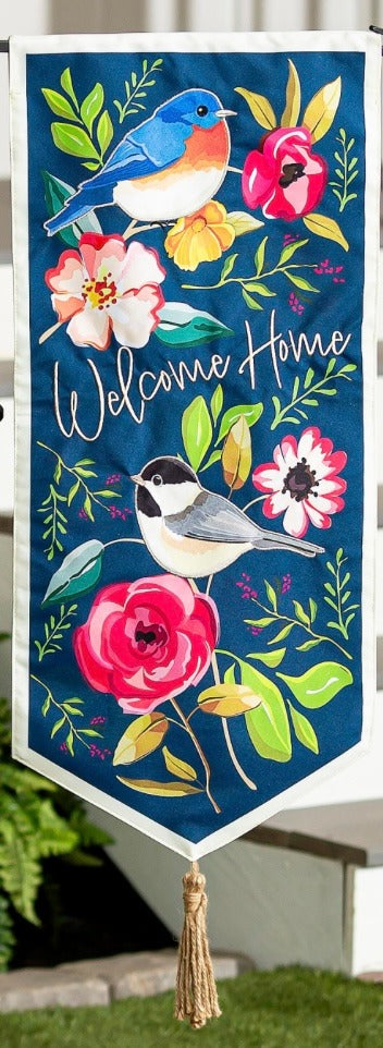 232  Welcome Home Songbirds Flag