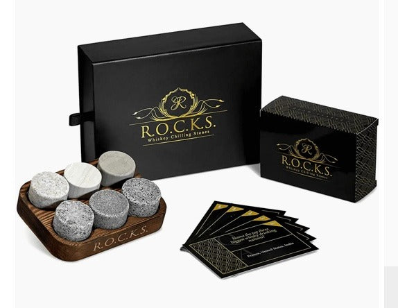 124. Rocks X Whiskey Trivia Quiz Gift Set