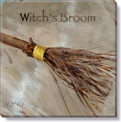 227.  Witch's Broom Giclee  5x5