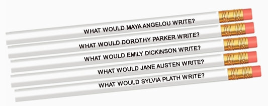 125.  Women Writers Pencils