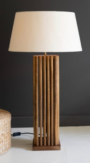 122. Wood Spindle Table