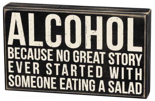 249  No Great Story Alcohol