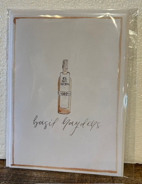 199  Basil Hayden Card