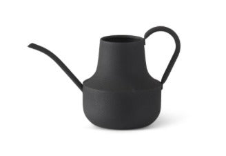 225. Black Metal Watering Wide mouth
