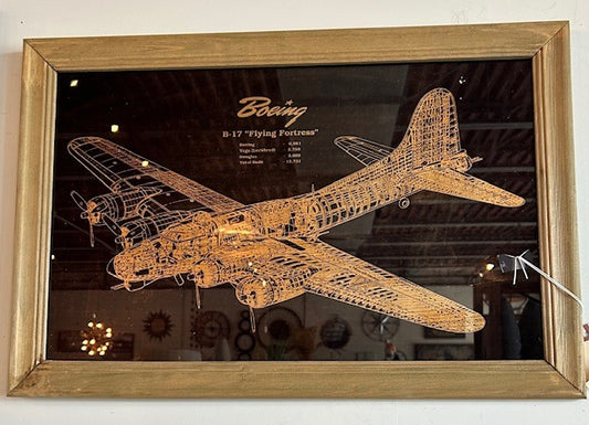 102. Wall Art Plane 19 X15