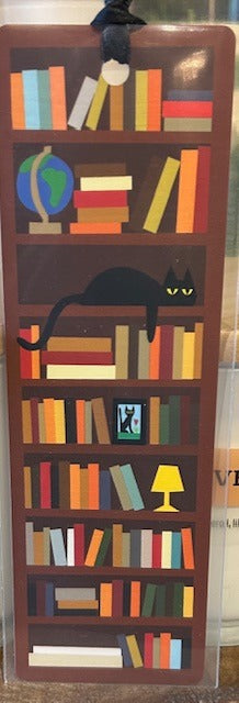 165. Cat Bookshelf Bookmark