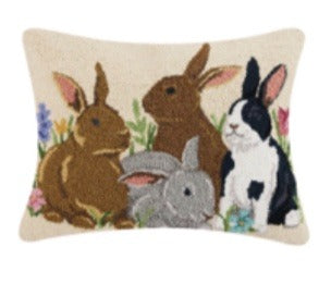 114. Easter Bunnies Pillow