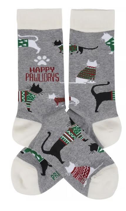 249  Pawlidays Cat Socks
