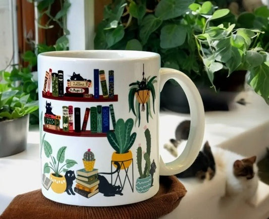 125. Cat Tails Mug