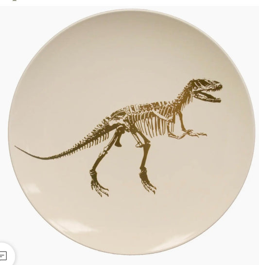 108. Dino Plate 11"