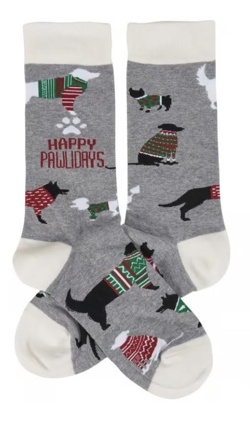 249  Pawlidays Dog Socks