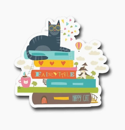 125. Fairytale Cat Sticker