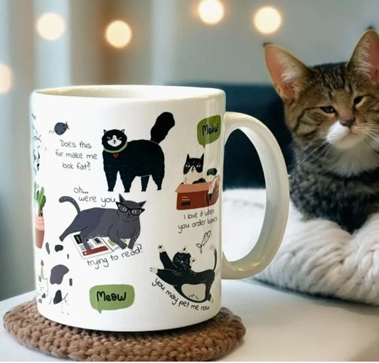 125. Feisty Feline Mug