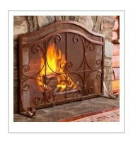 232  Fireplace Screen