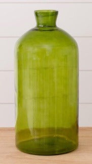 181. Green Glass Vase