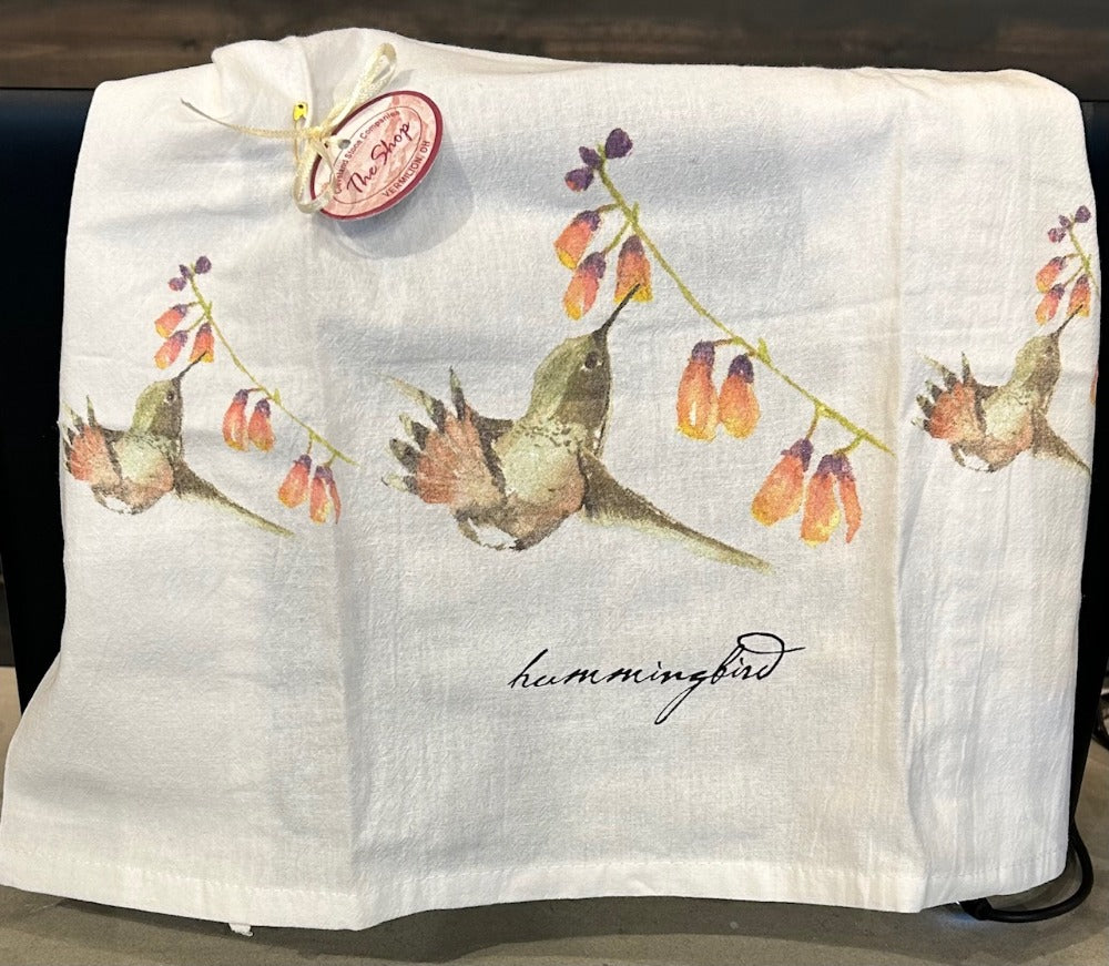 159. Hummingbird Towels