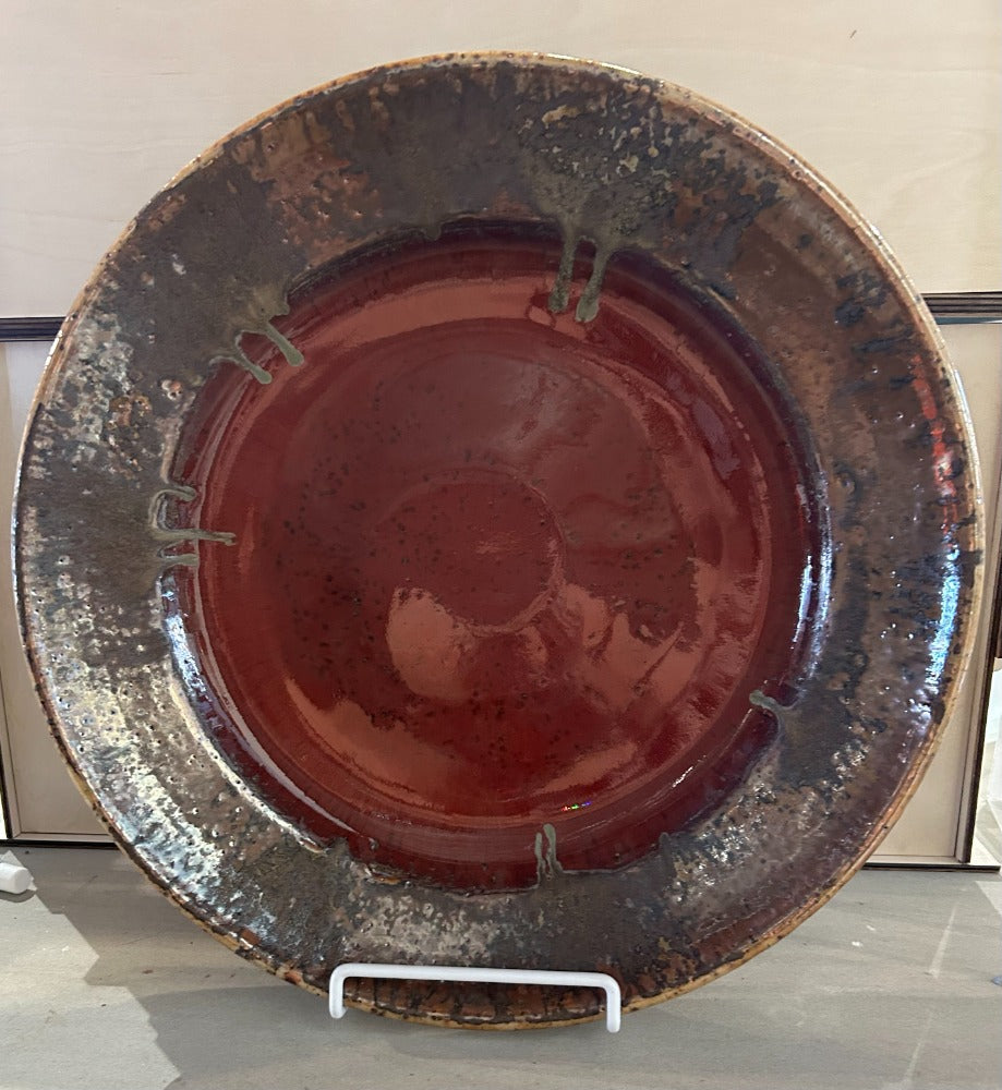 140. Pottery Platter