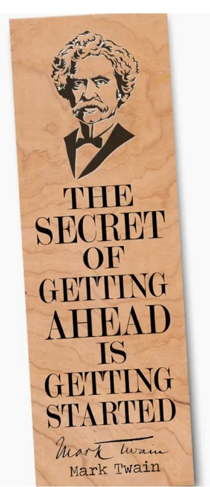125.  Mark Twain Bookmark